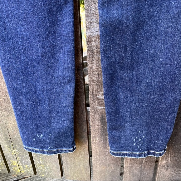 Judy Blue Destroyed Bleach Splatter Midrise Boyfriend Fit Jeans Sz 7/28 - Picture 8 of 15